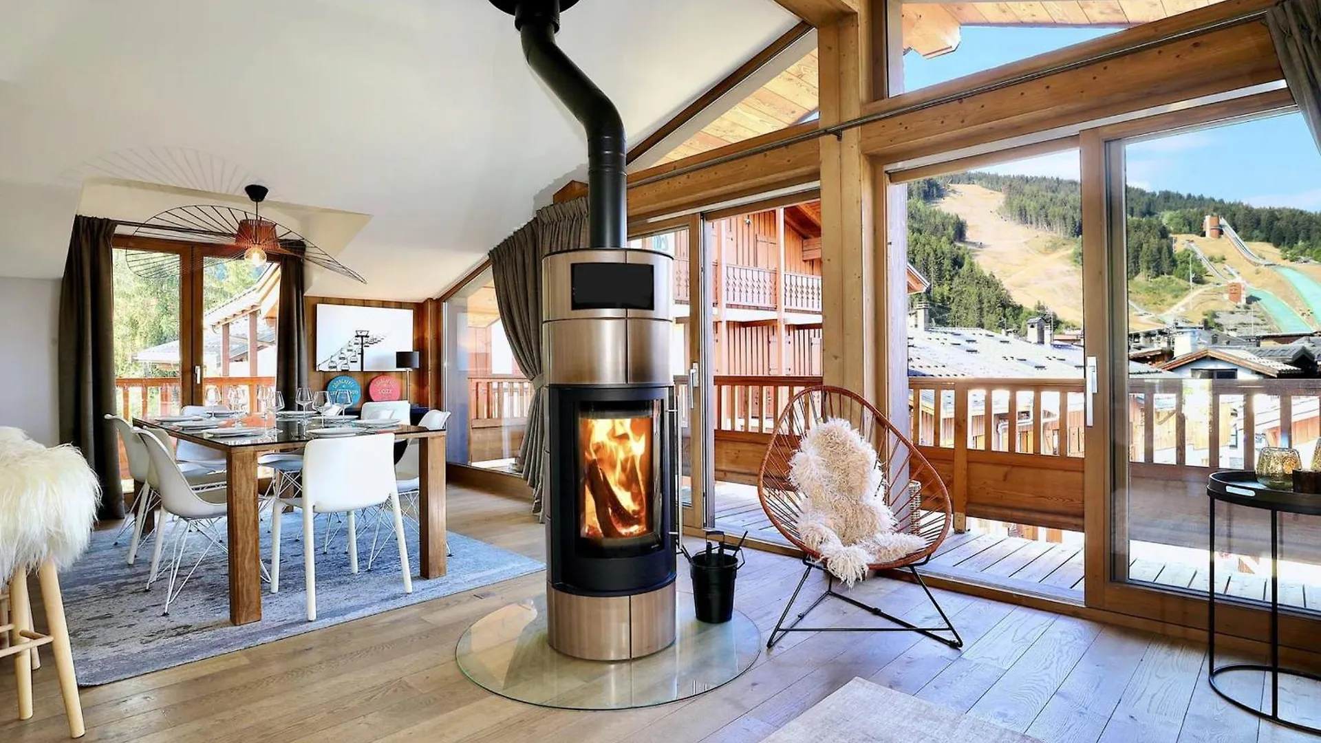 Chalet De Luxe Au Coeur De Courchevel Le Praz Avec Sauna Et Acces Direct Aux 3 Vallees - Fr-1-575-149 France